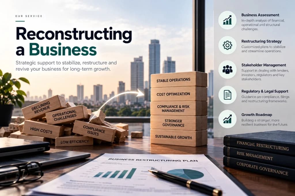 Restructuring a Business - Strategic corporate reconstruction and revival