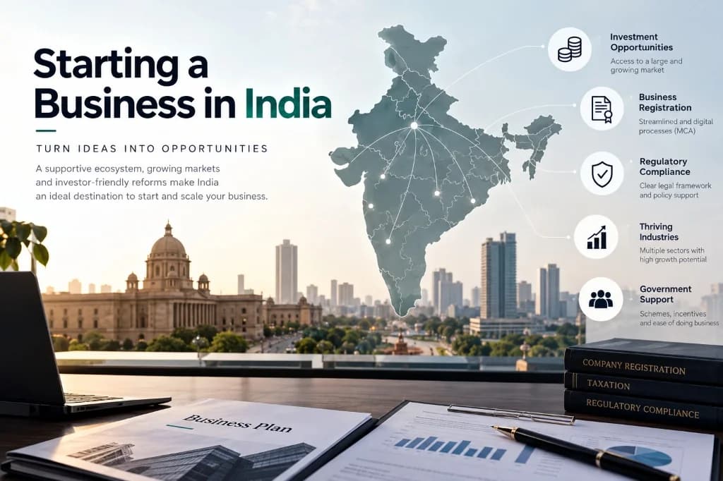 Starting a Business in India - Turn Ideas into Opportunities